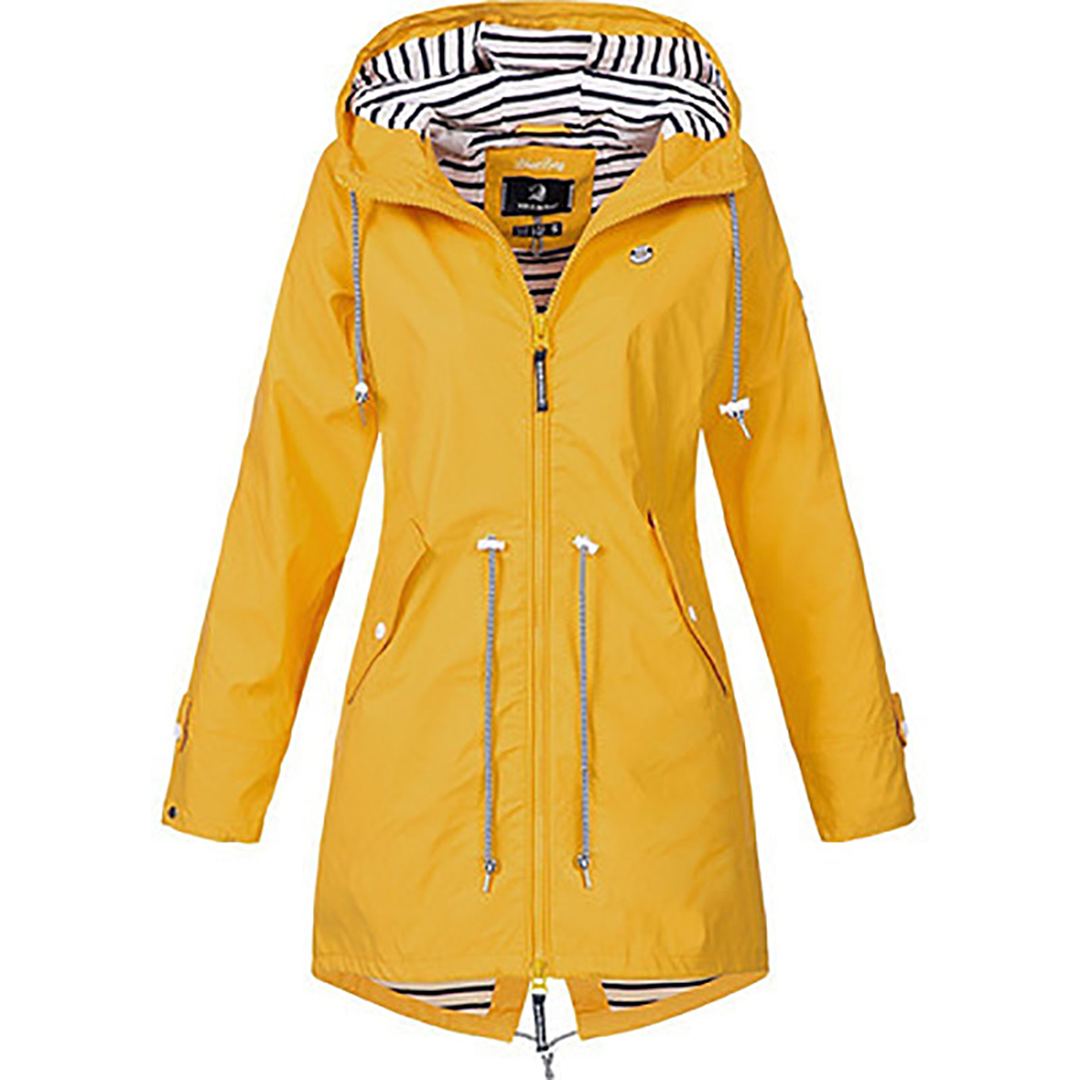 Talia | Hooded Raincoat
