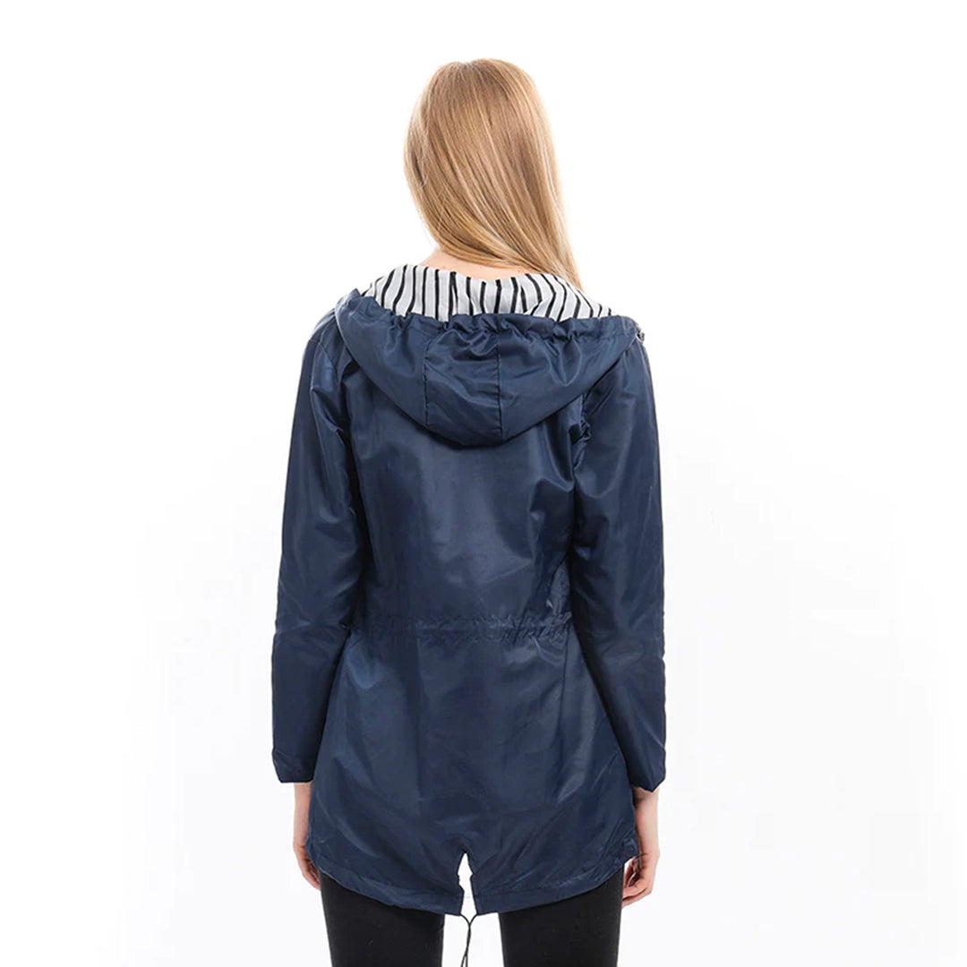 Talia | Hooded Raincoat