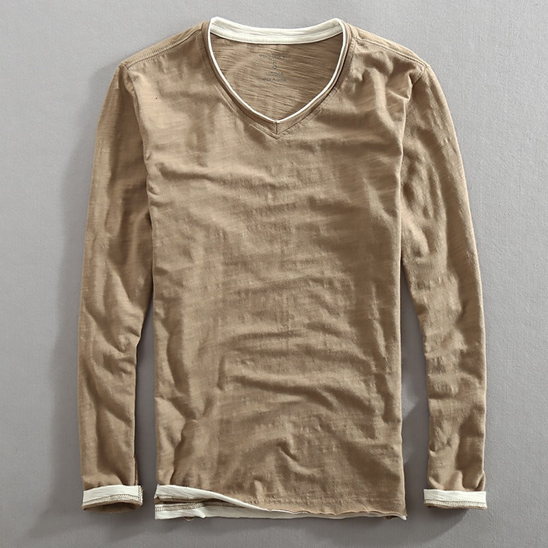 Talia | Long-Sleeved Cotton Shirt