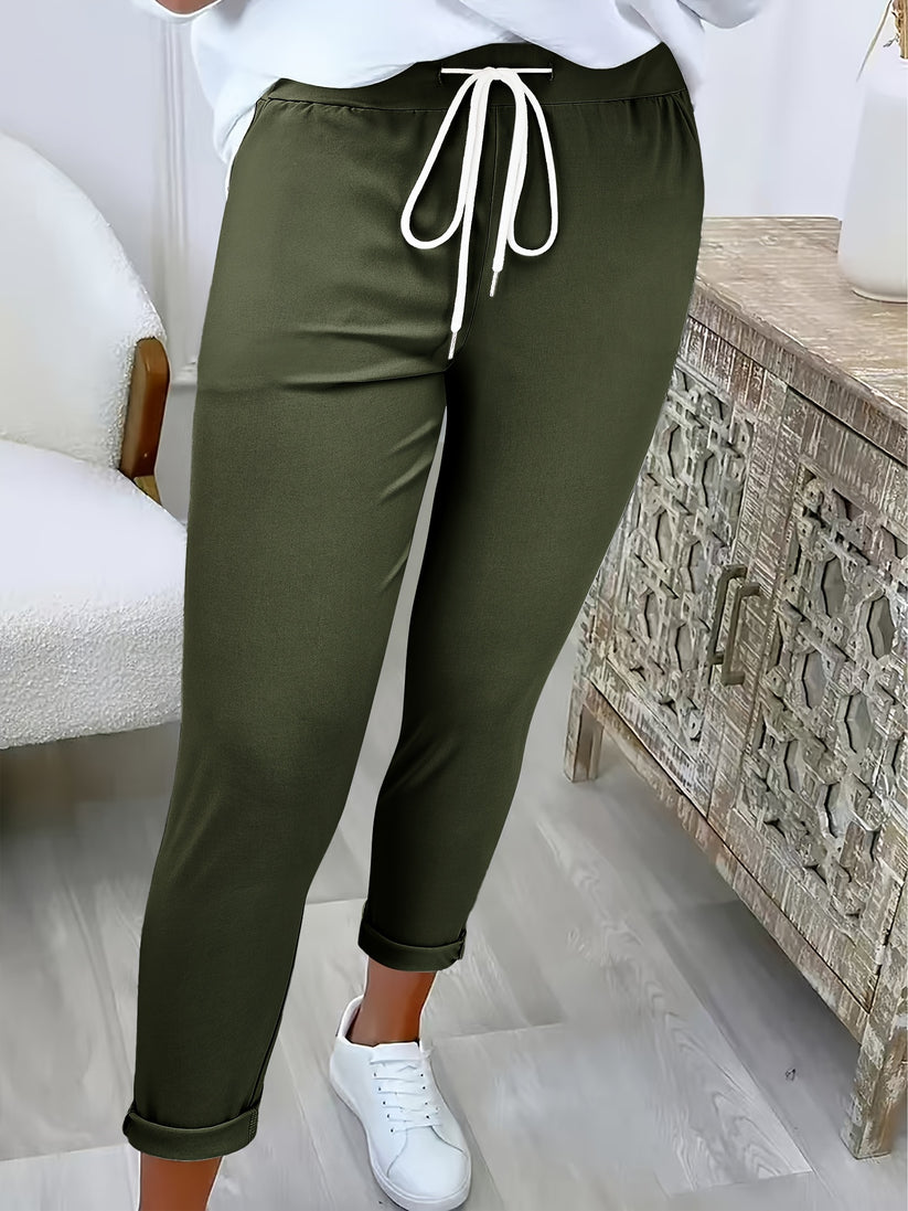 Talia | Comfortable Drawstring Trousers