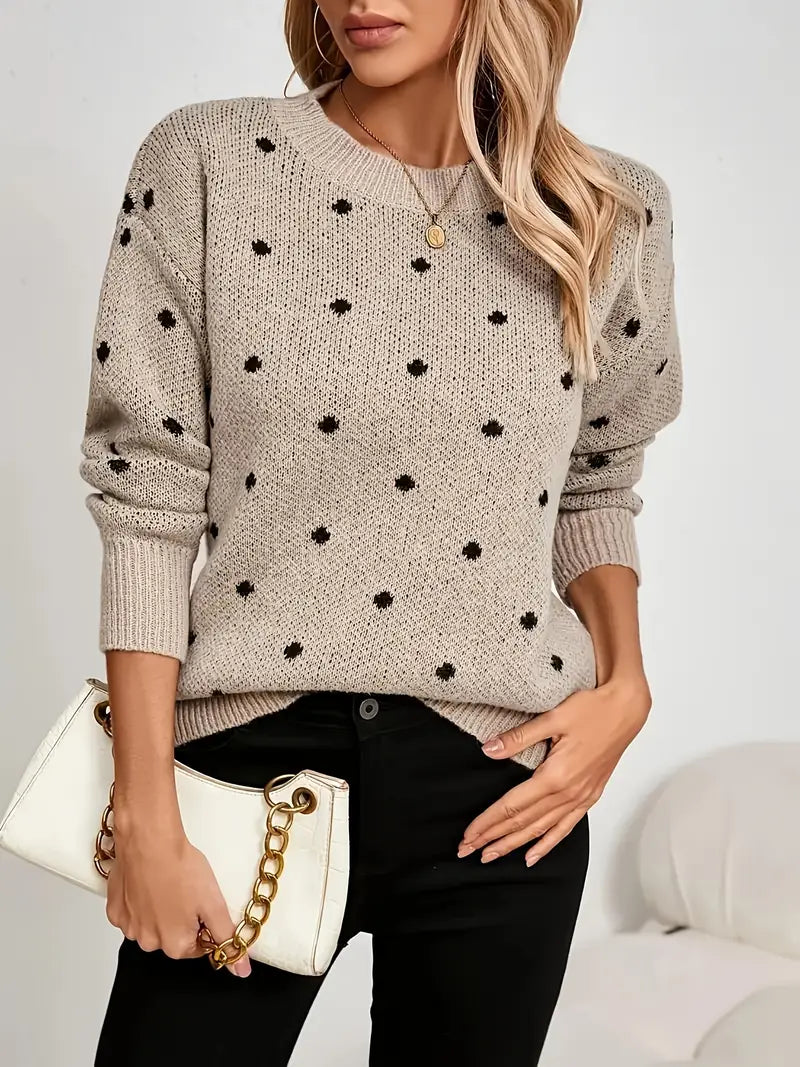 Talia | Comfortable Round Neck Sweater