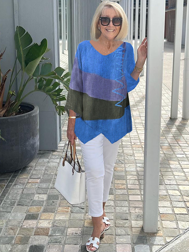 Talia | Emira Long Sleeve Casual Loose Top