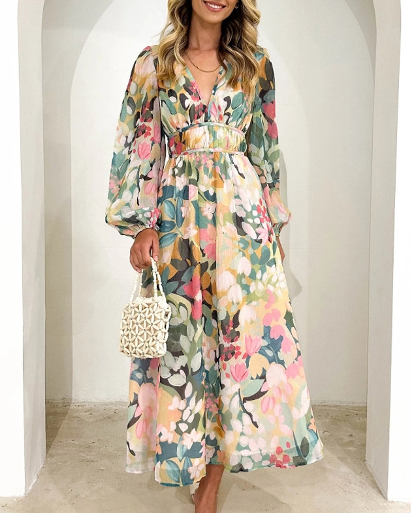 Talia | Long Boho Style Dress