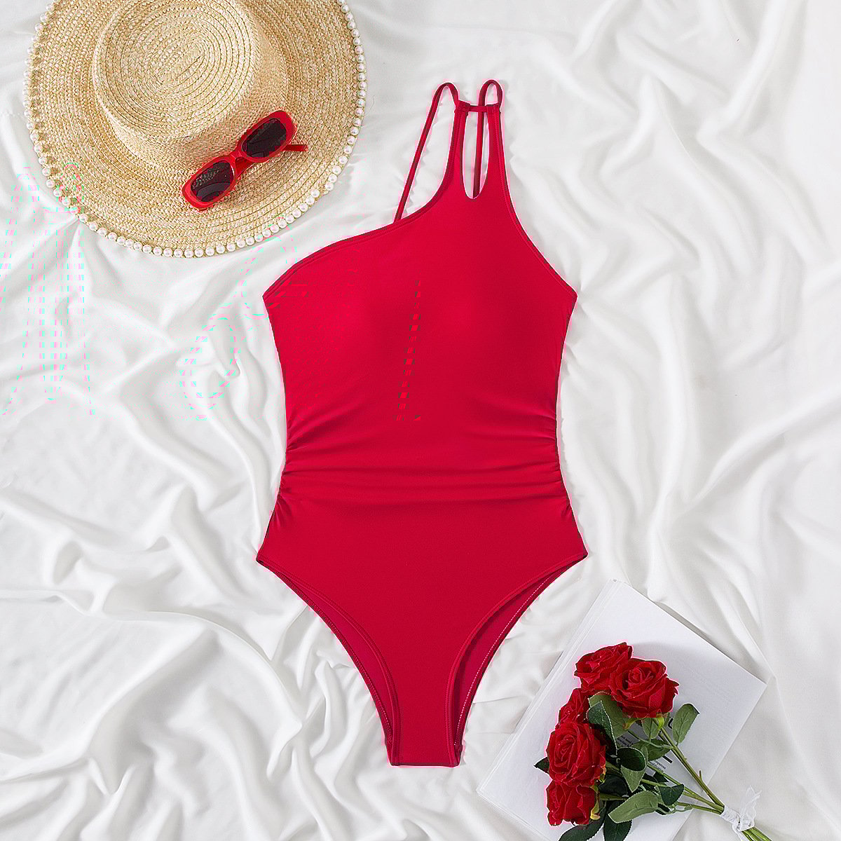 Talia | One Shoulder One Piece Swimsuit