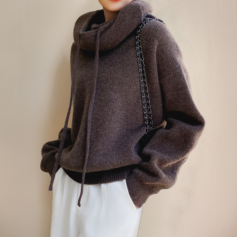 Arden Lane | Luxe Merino Wool Hoodie Elegance