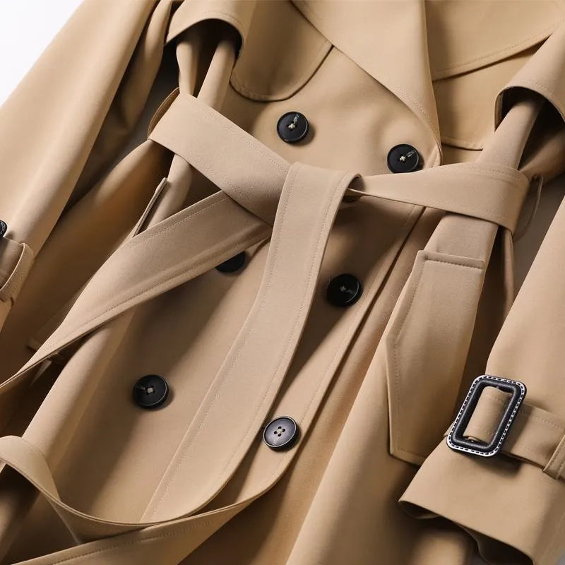 Talia | Timeless Belted Trench Coat