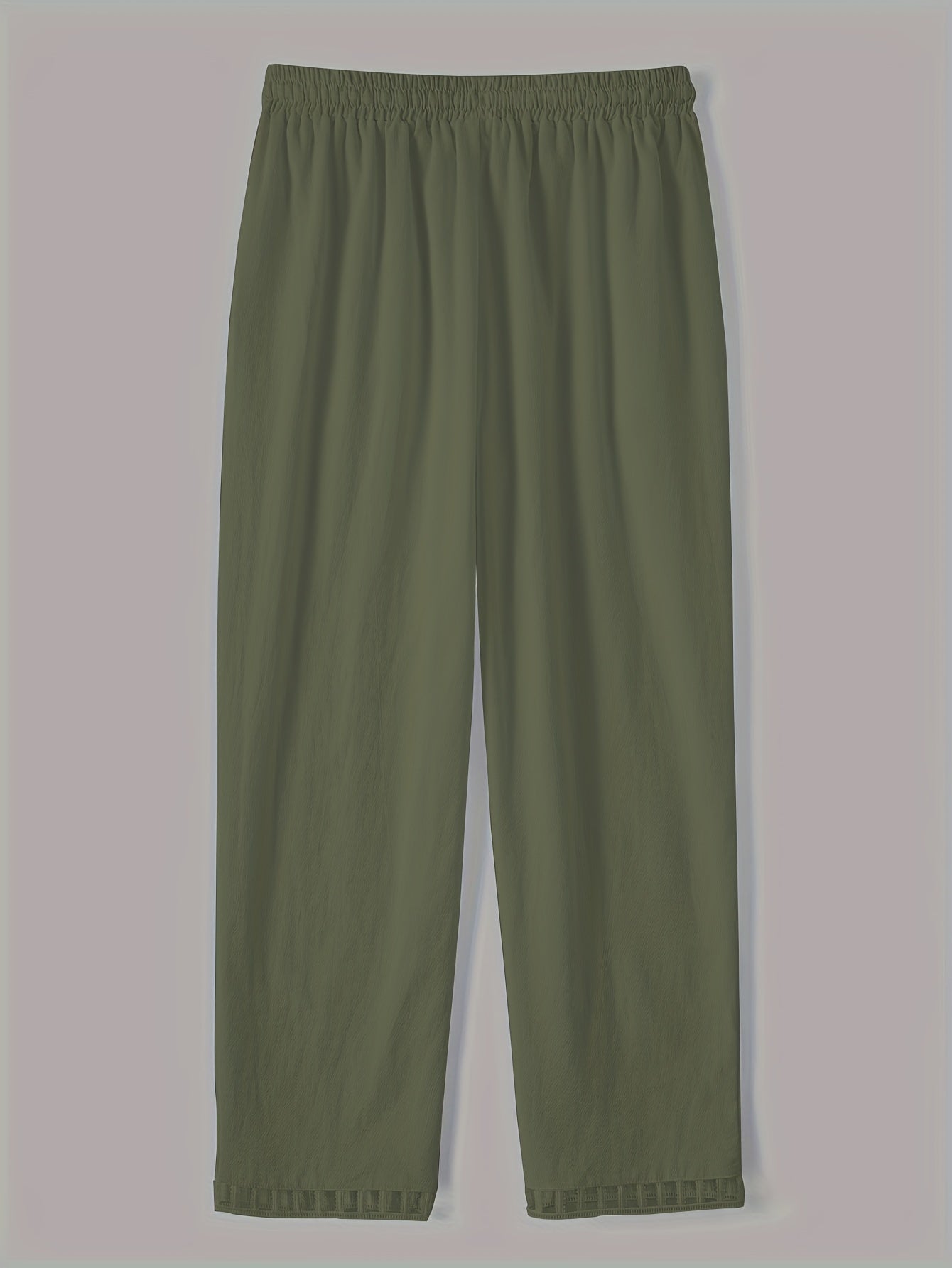 Talia | Relaxed Contrast Trim Cropped Pants