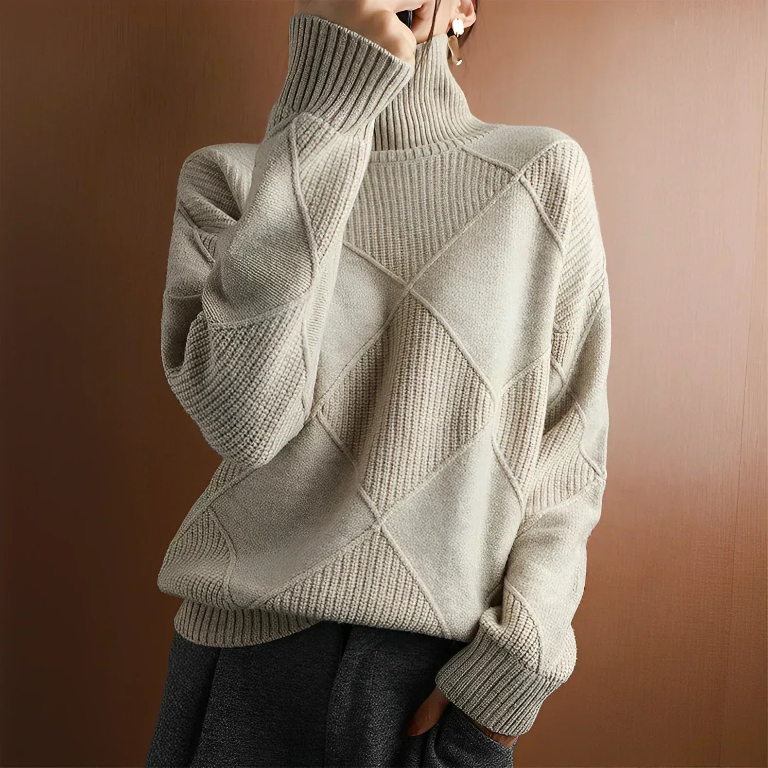 Talia | Chunky Turtleneck Sweater