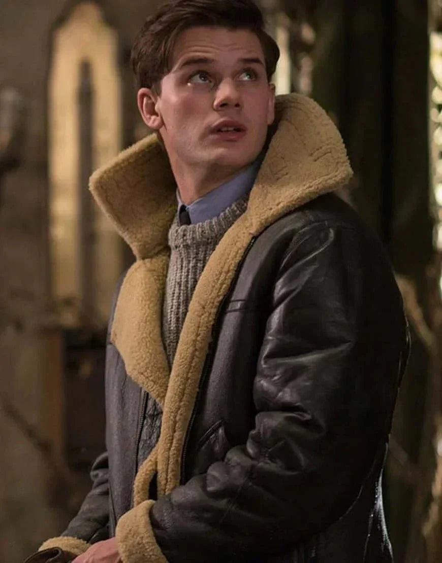 Talia | Classic Shearling Leather Jacket