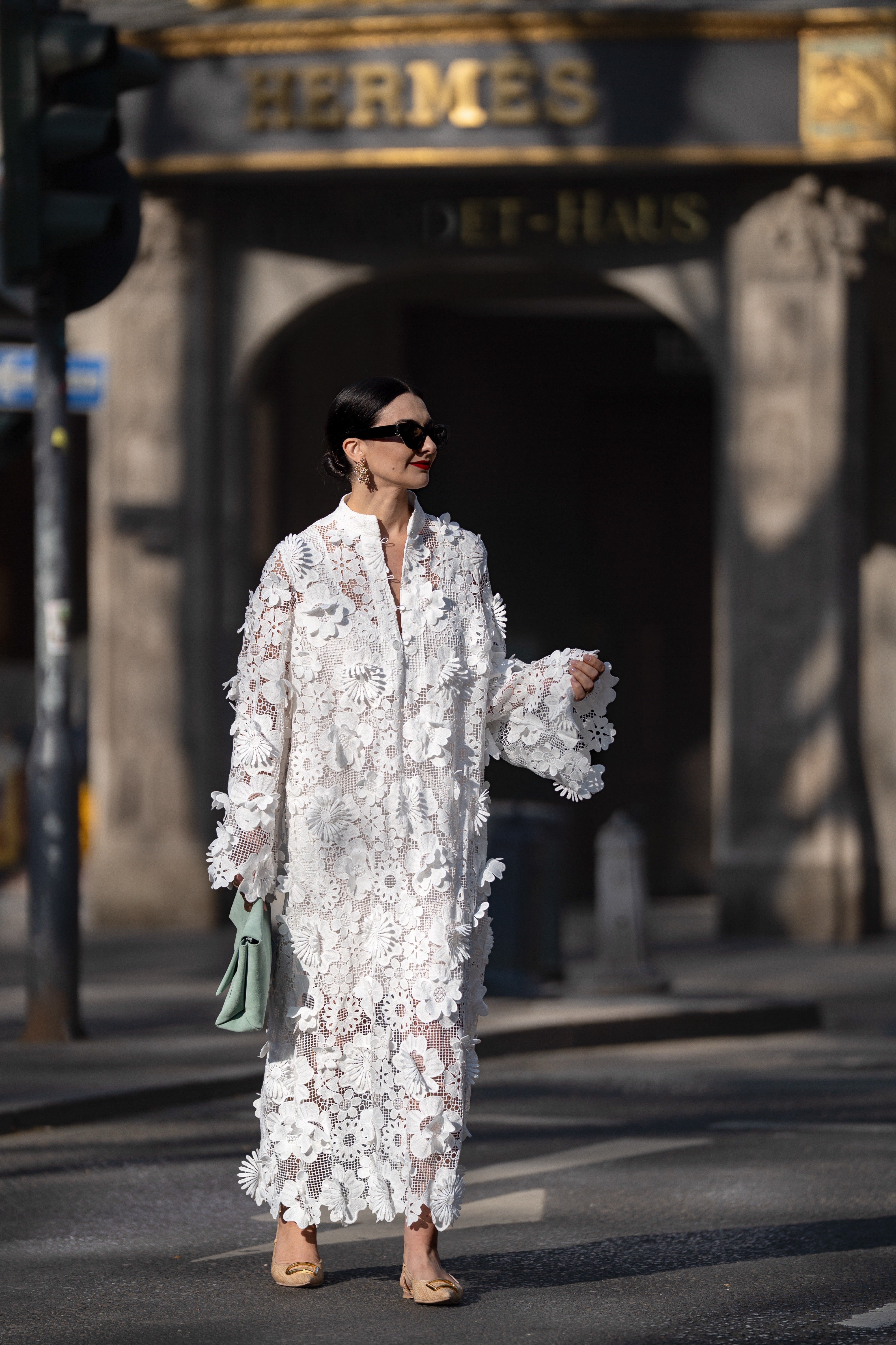 Talia | Elegant Lace White Dress