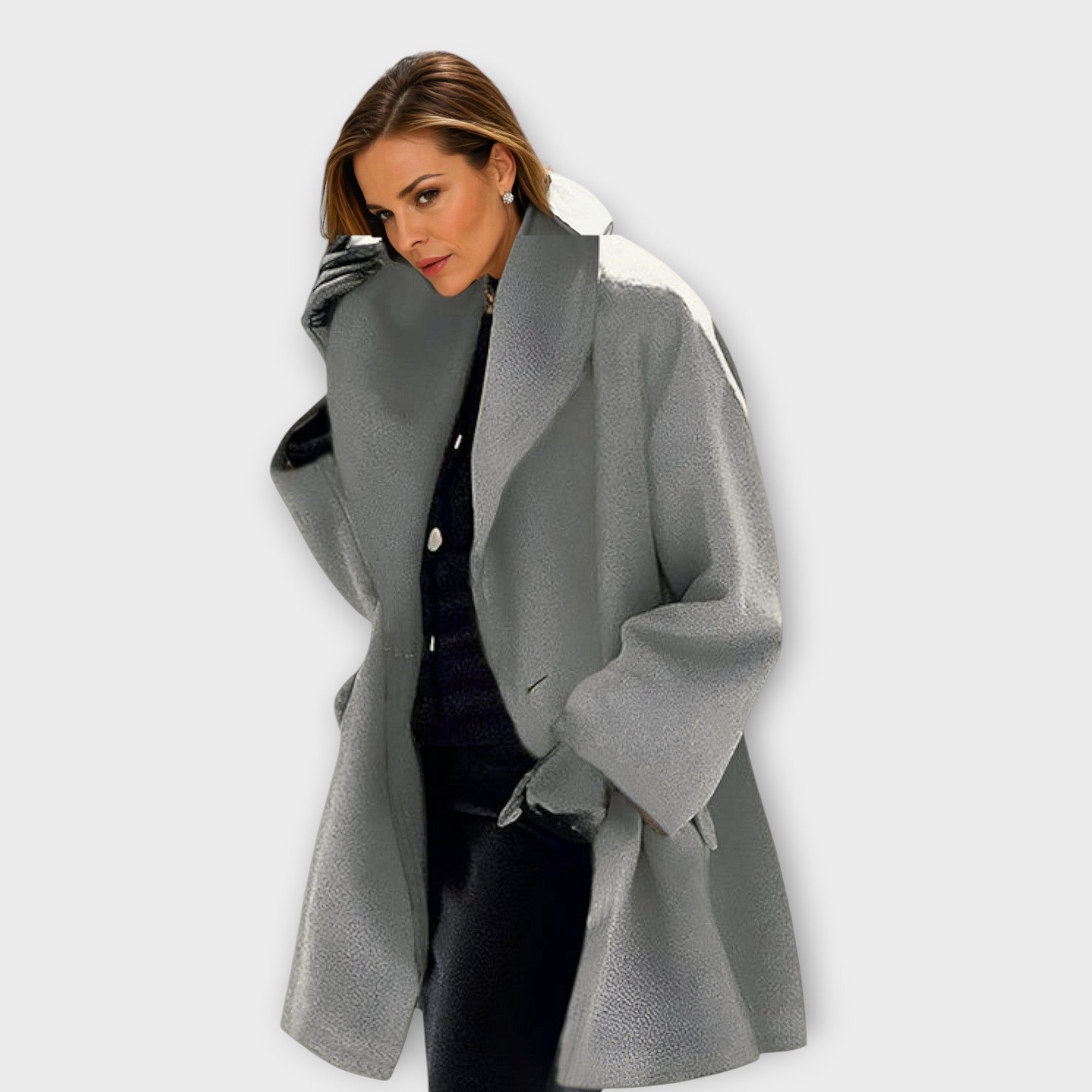 Talia | Premium Windproof Wool Coat