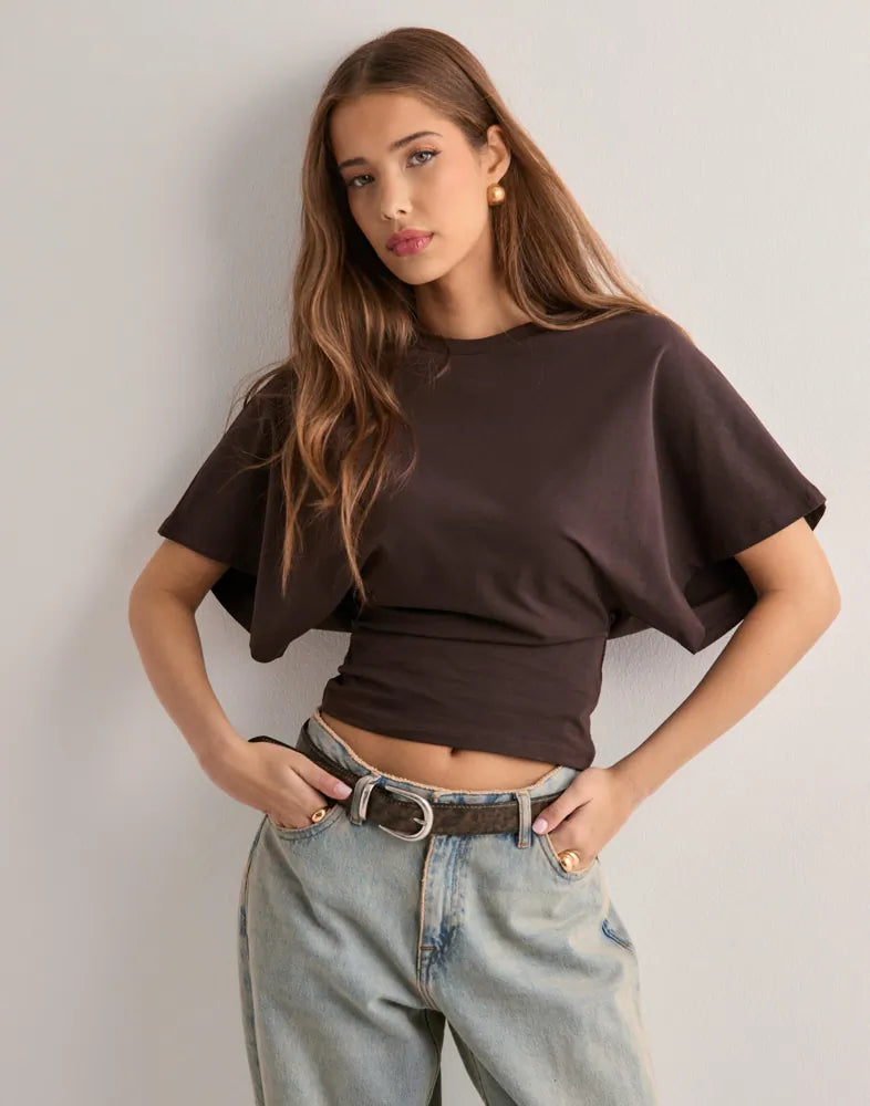Talia | Wide Sleeve Icon T-Shirt