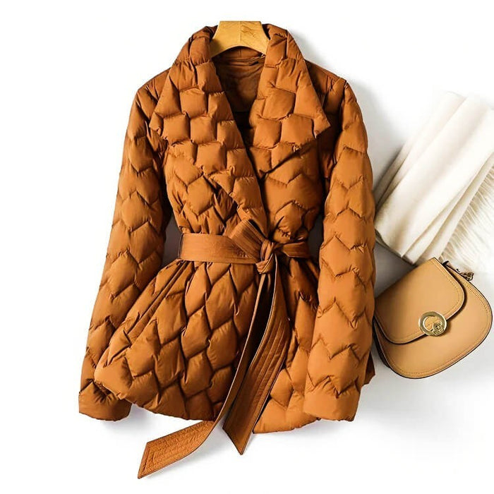 Talia | Stylish Quilted Down Coat