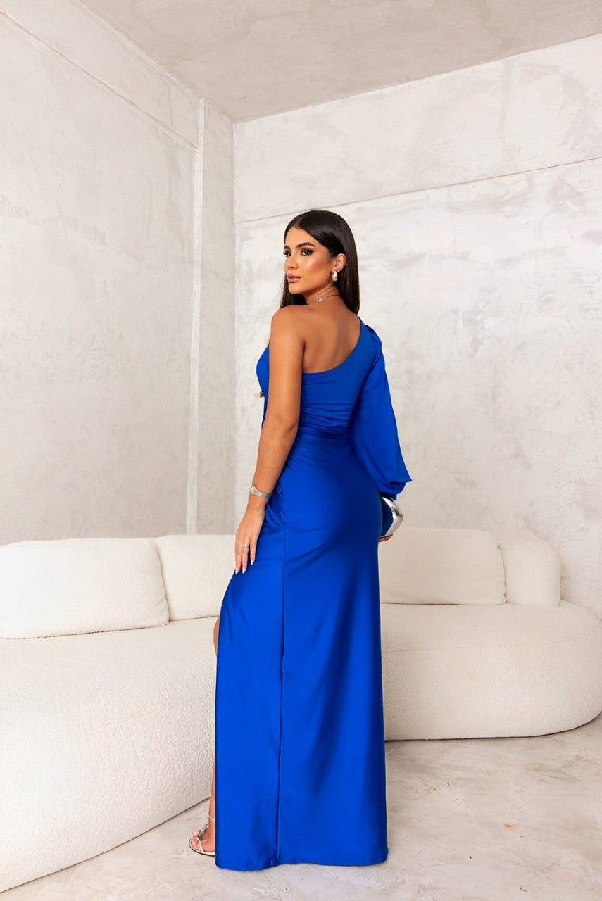 Talia | Sleeveless High Split Long Dress