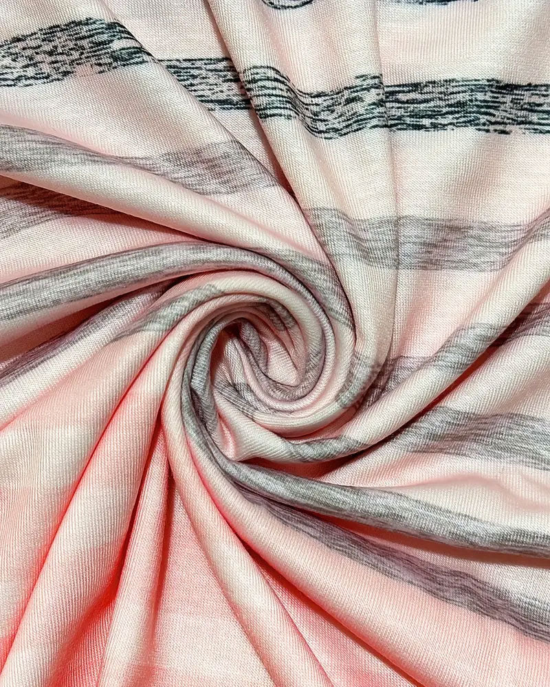 Talia | T-Shirt Round Neck Short Sleeve Striped