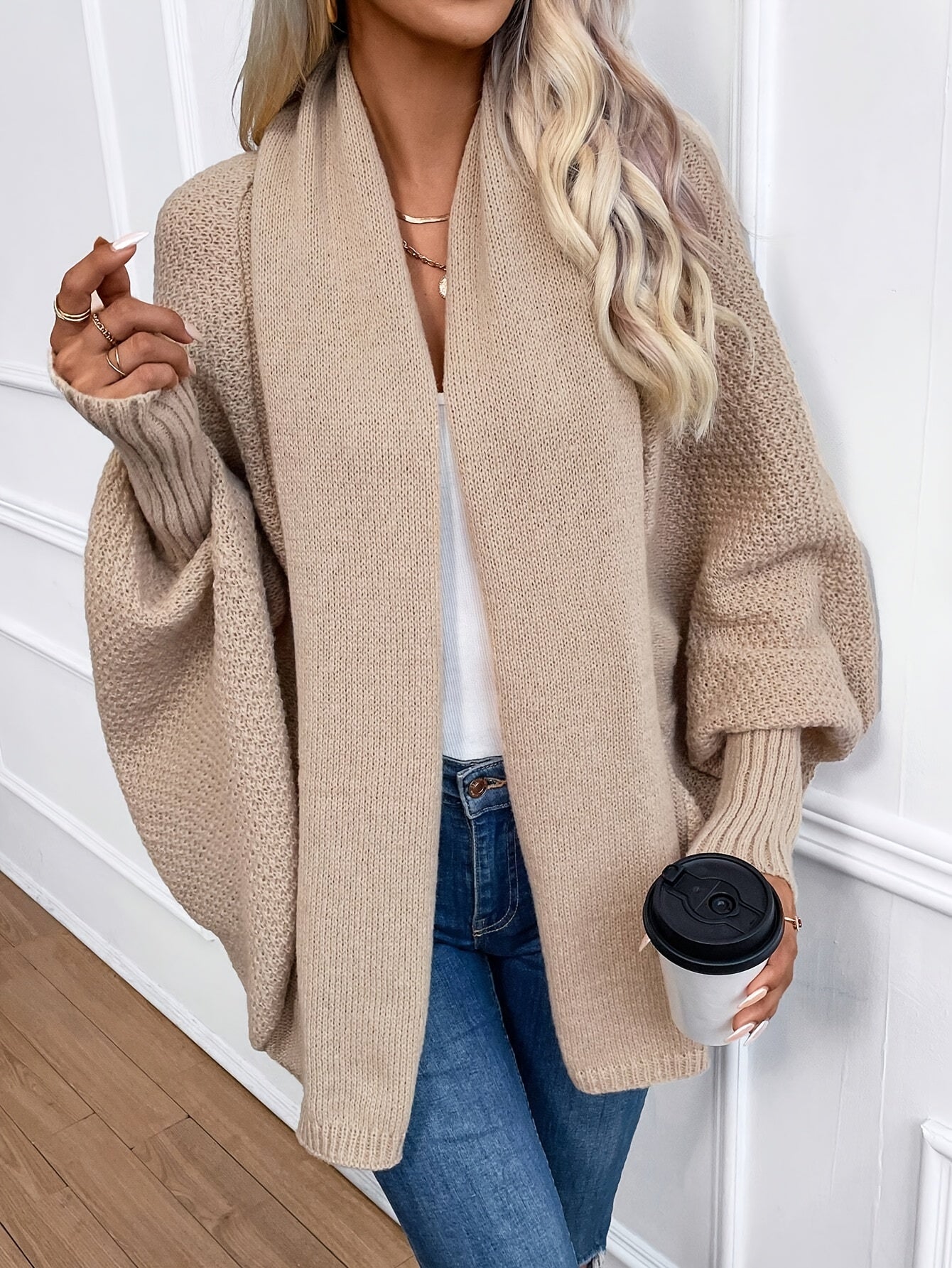 Talia | Batwing Knit Cardigan