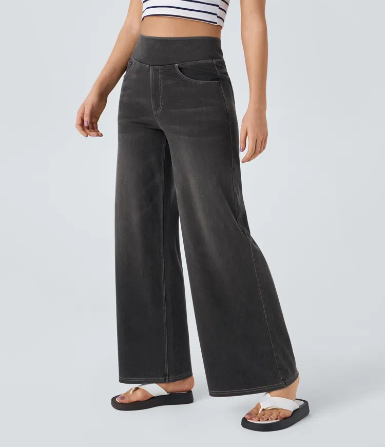 Talia | Relaxed Fit Wide-Leg Jeans