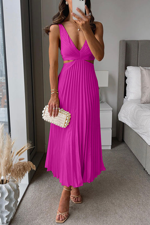 Talia | Elegant Chic Pleated Dress