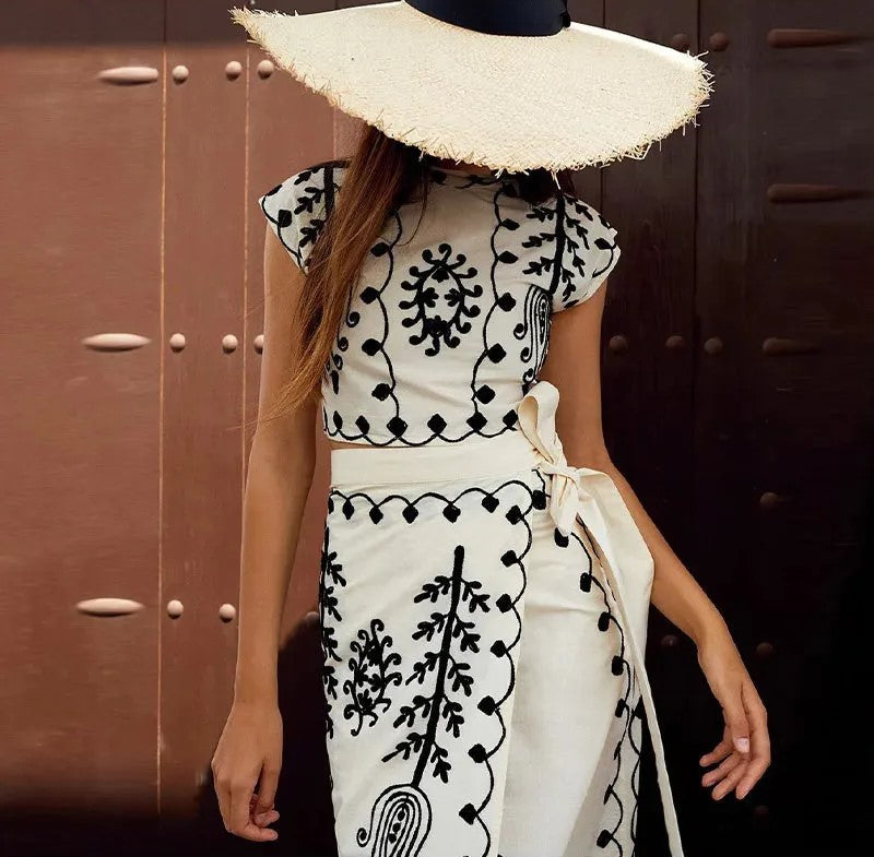 Talia | AURENELLE CECILIA FLOWY SUMMER SET