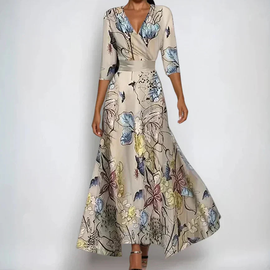 Talia | Luxury Floral Dress