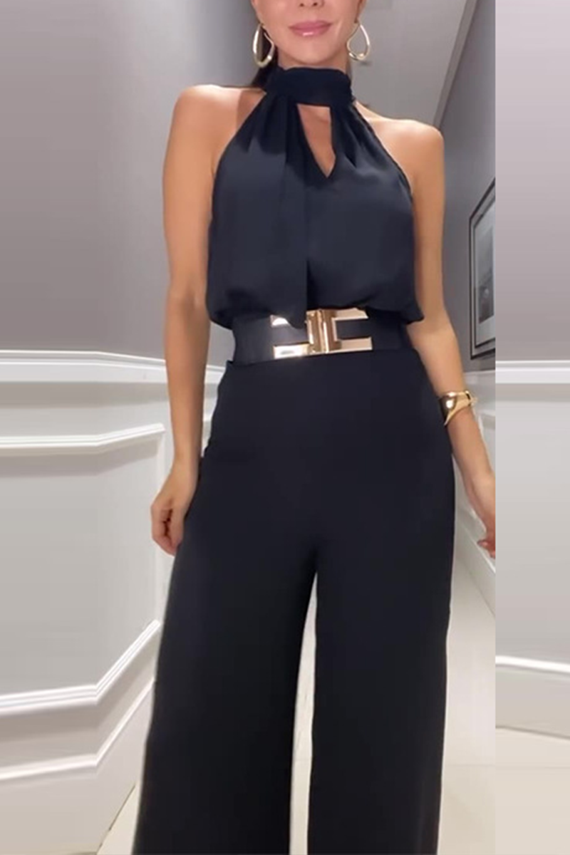 Talia | Sexy Street Halter Sleeveless Two-Piece Set