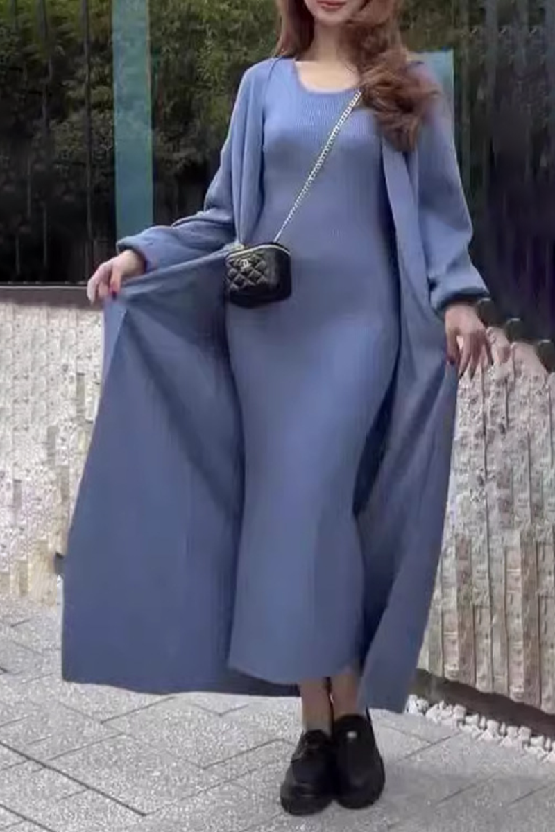 Talia | Casual O-Neck Long Sleeve Two-Piece Set