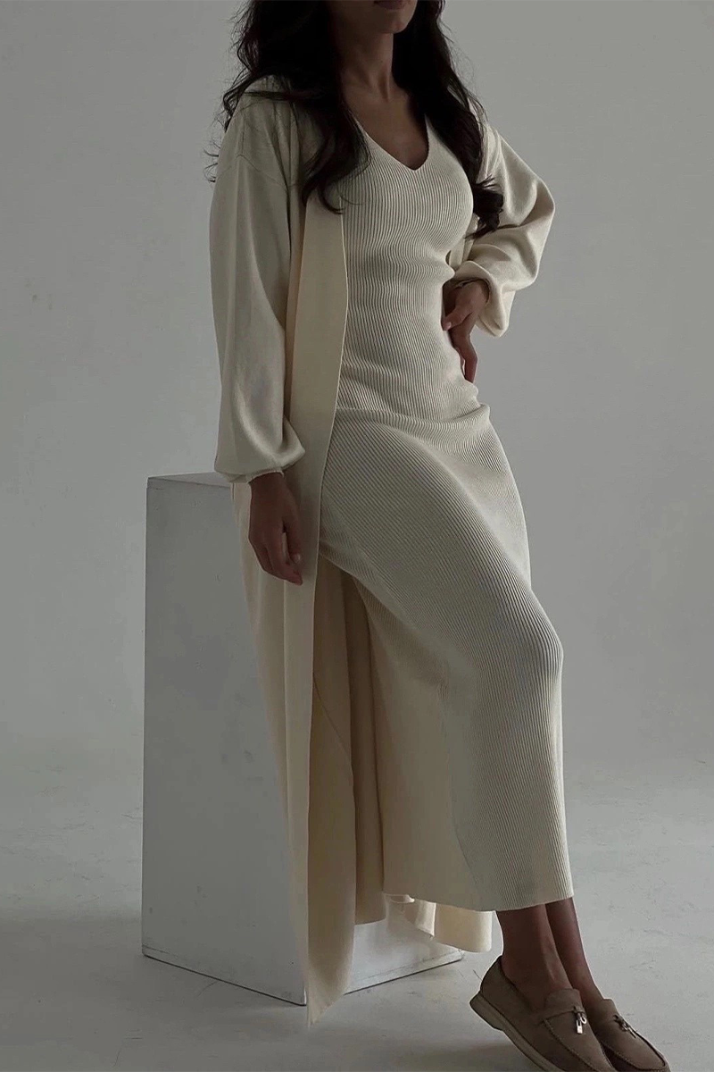 Talia | Casual O-Neck Long Sleeve Two-Piece Set