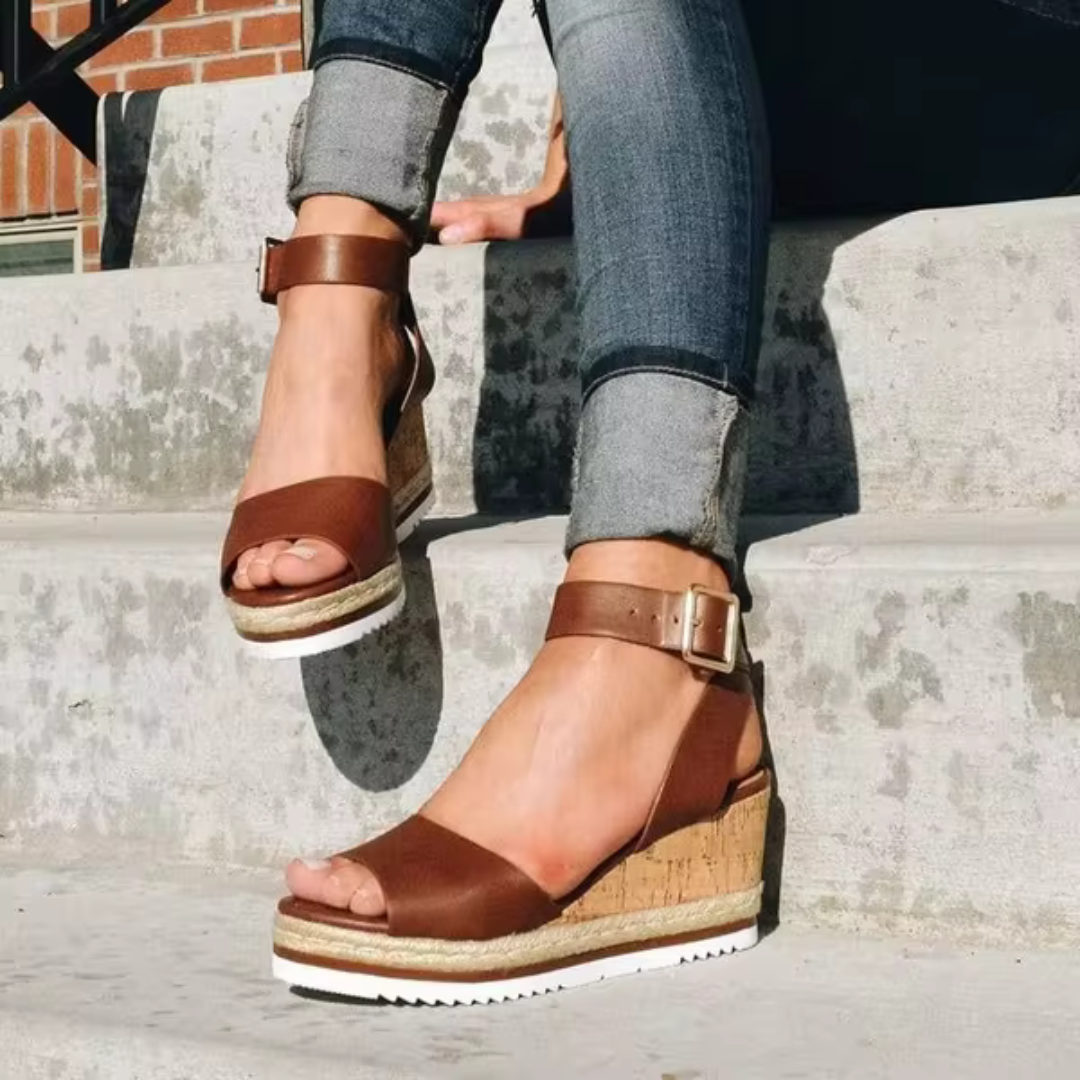 Talia | Stylish Wedge Sandals