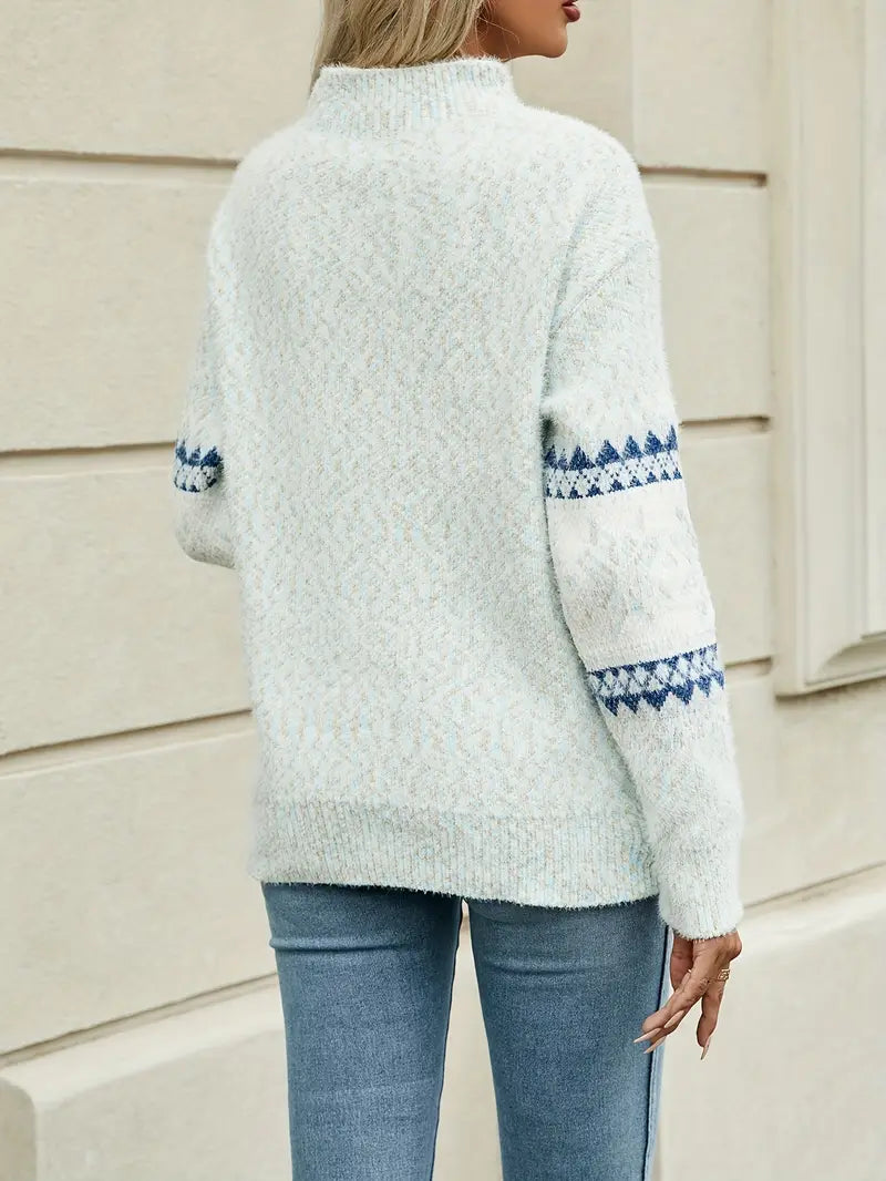 Talia | Icelandic Patterned Sweater