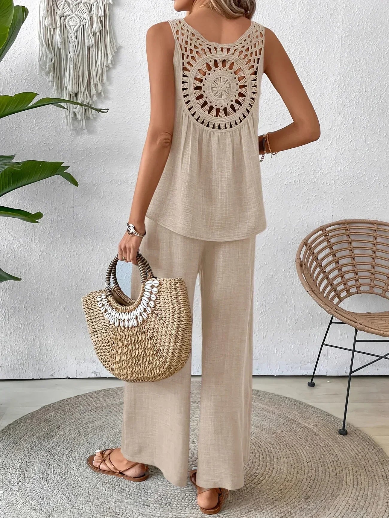 Talia | All-Day Chic Tank and Pants Pair