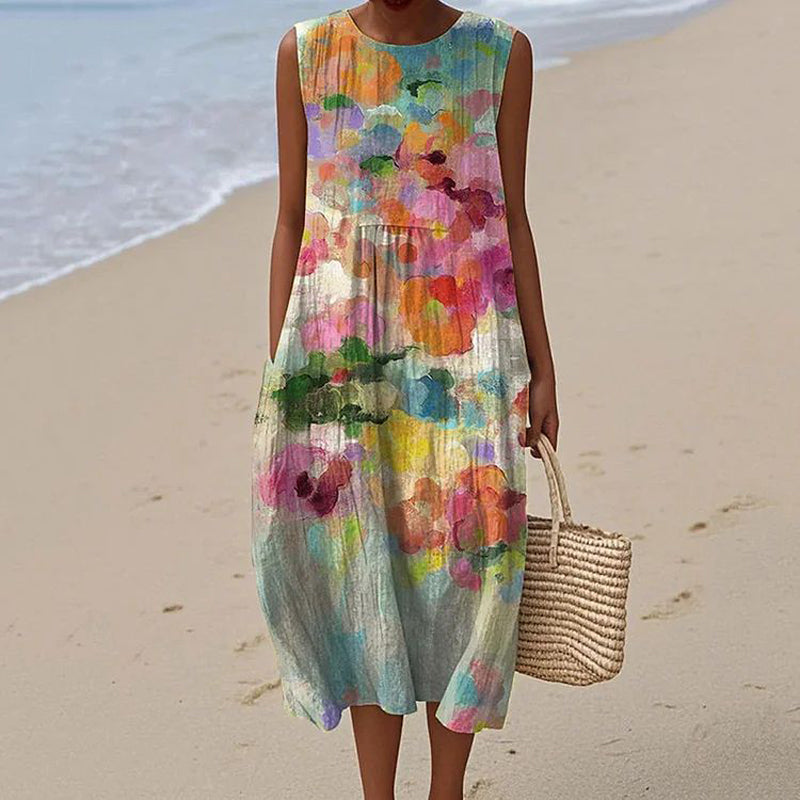 Talia | Vintage-Inspired Colorful Dress