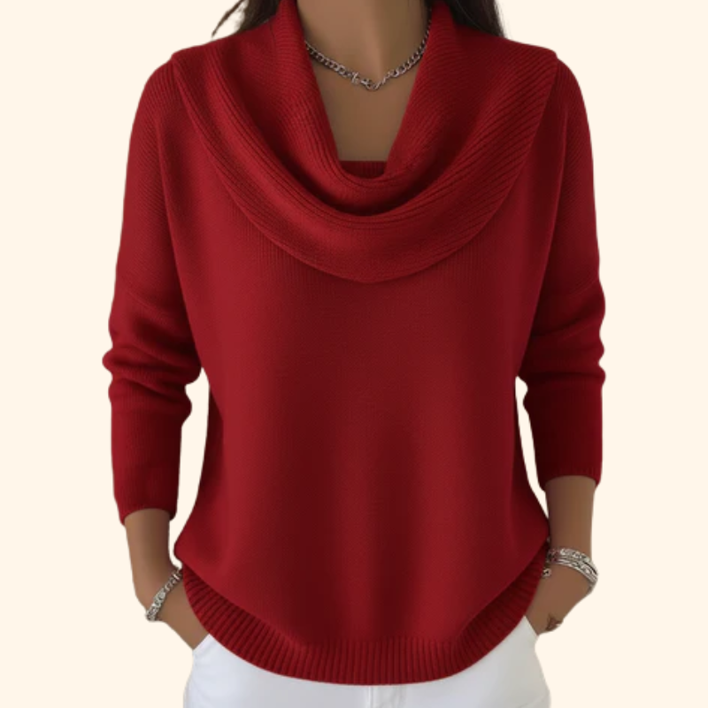 Arden Lane | Sweater with Collar