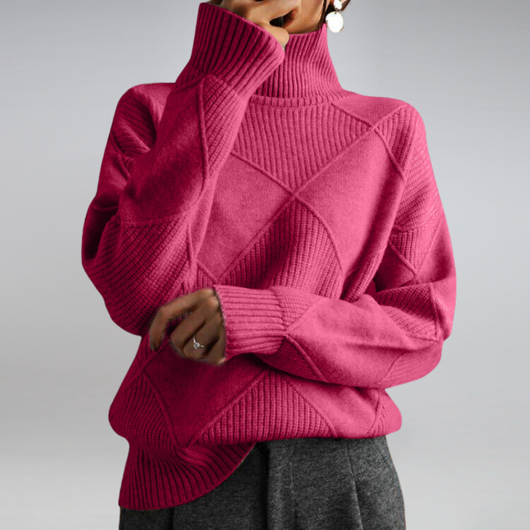 Talia | Luxe Textured Winter Sweater