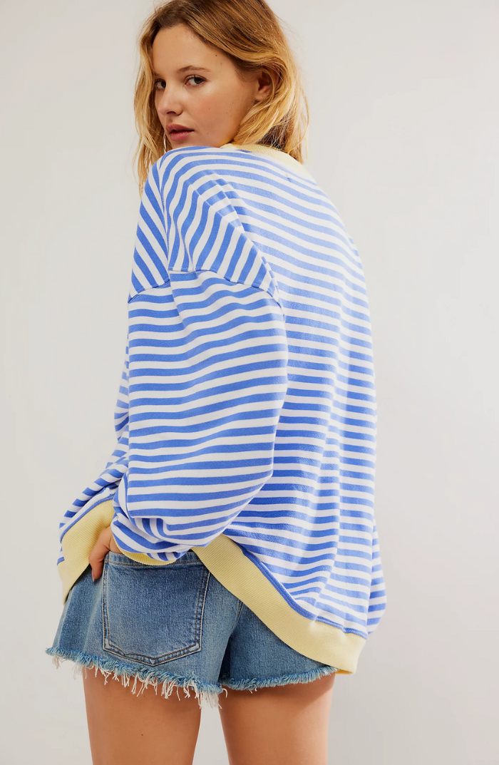 Talia | Striped Oversized Sweater