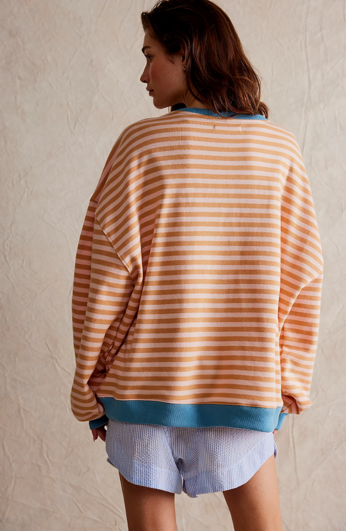 Talia | Striped Oversized Sweater