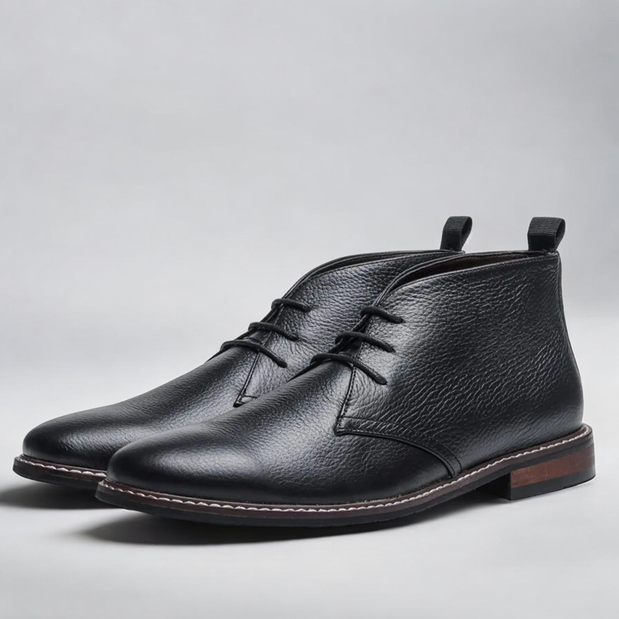 Talia | Leather Chukka Boots
