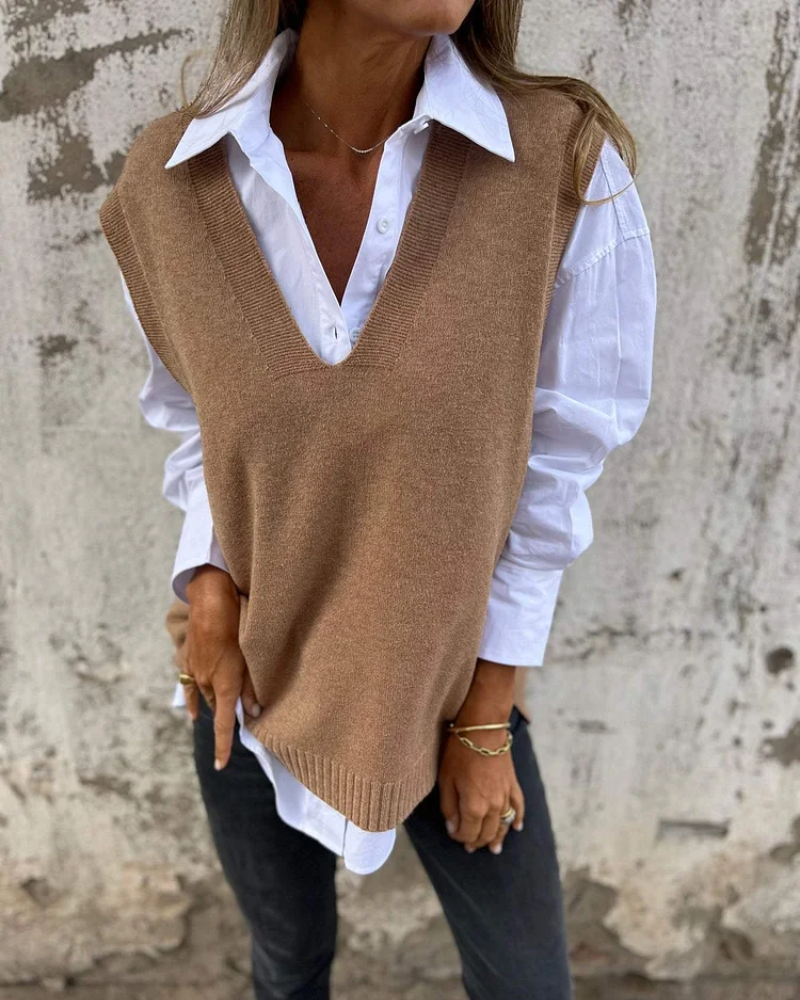 Talia | NUSA Premium Knit Sweater Vest