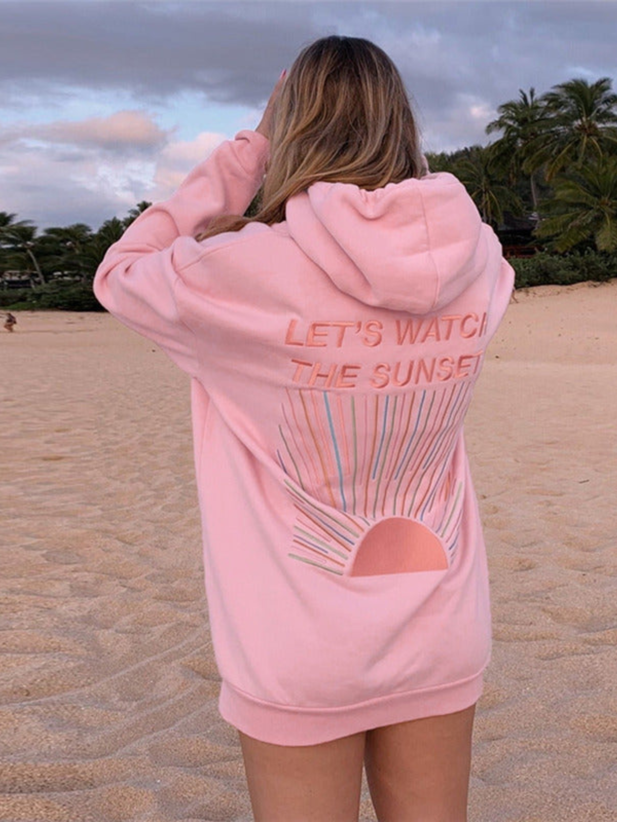 Talia | Cozy Sunset Hoodie