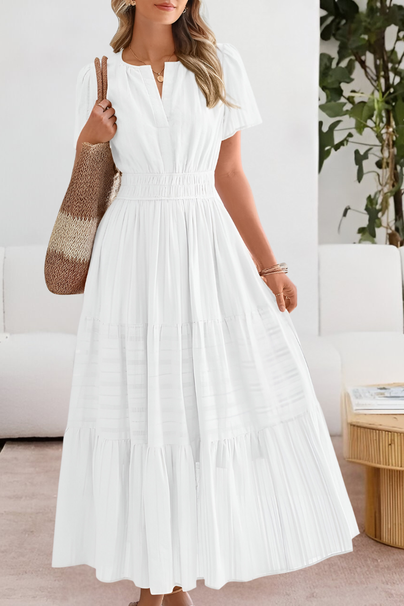 Talia | Breezy Boho Dress with Flowy Charm