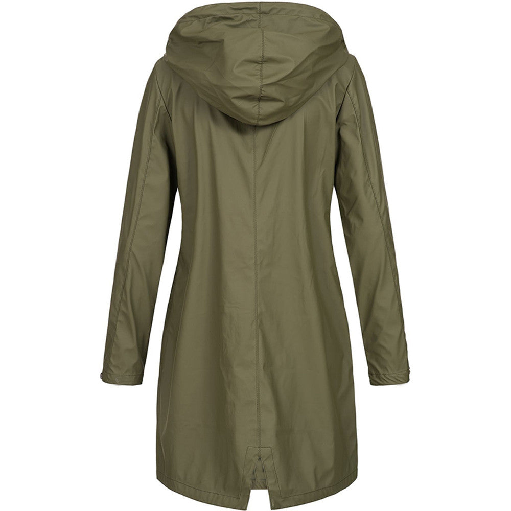 Talia | Long Rain Jacket