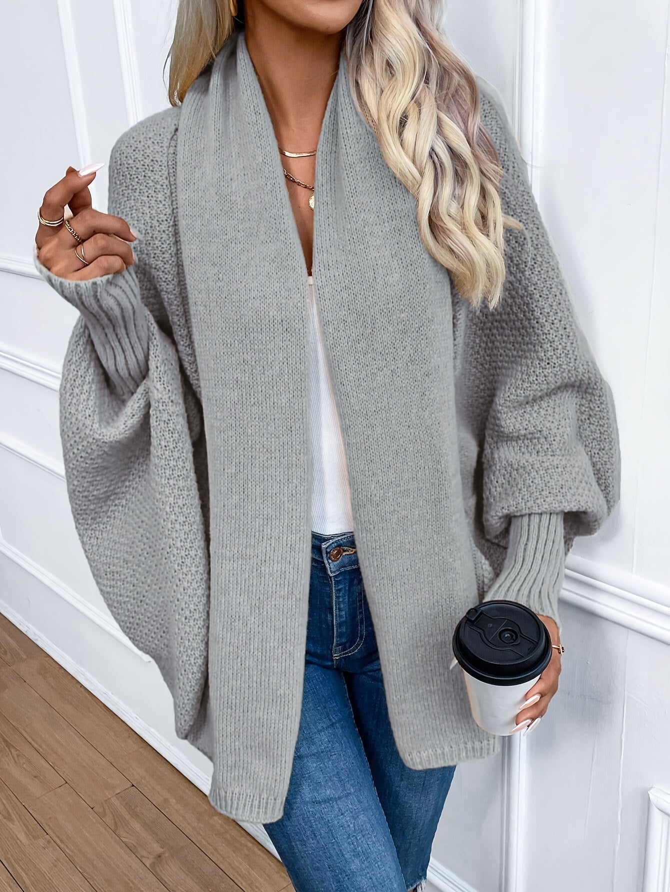 Talia | Batwing Knit Cardigan