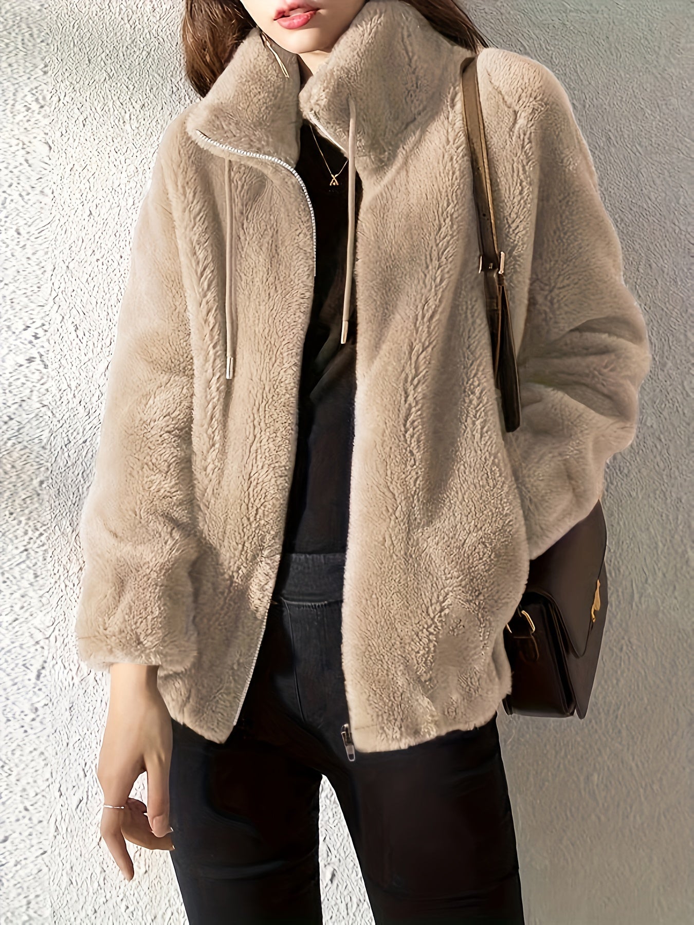 Arden Lane | Cozy Zip Jacket