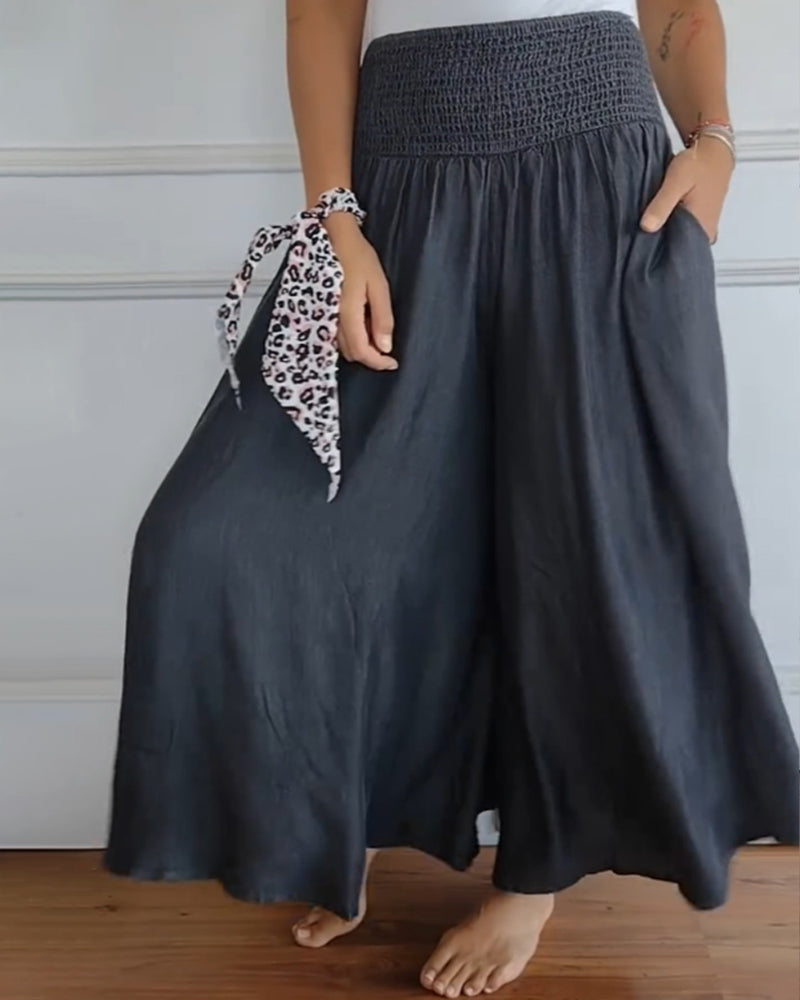 Talia | Comfy Wide-Leg Trousers