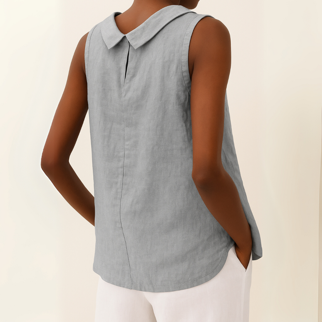 Talia | Sleeveless Elegant Top
