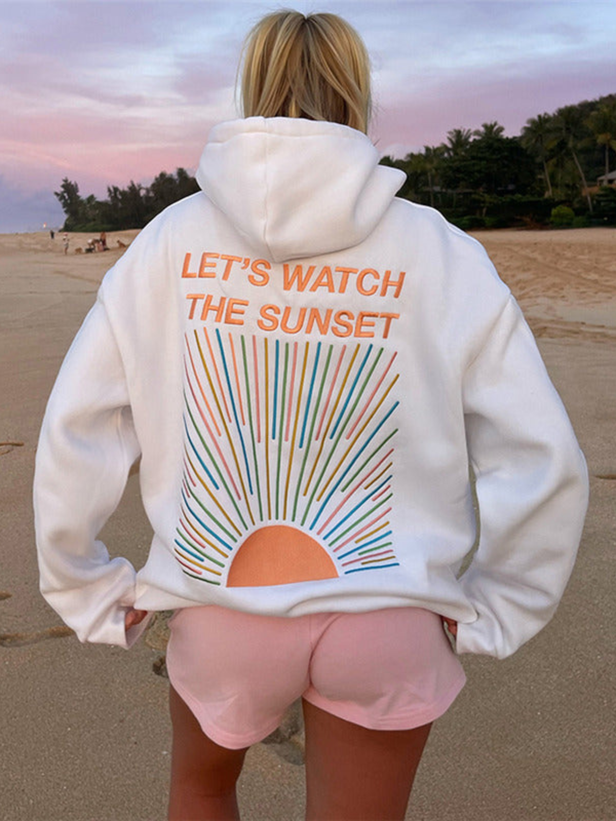 Talia | Cozy Sunset Hoodie