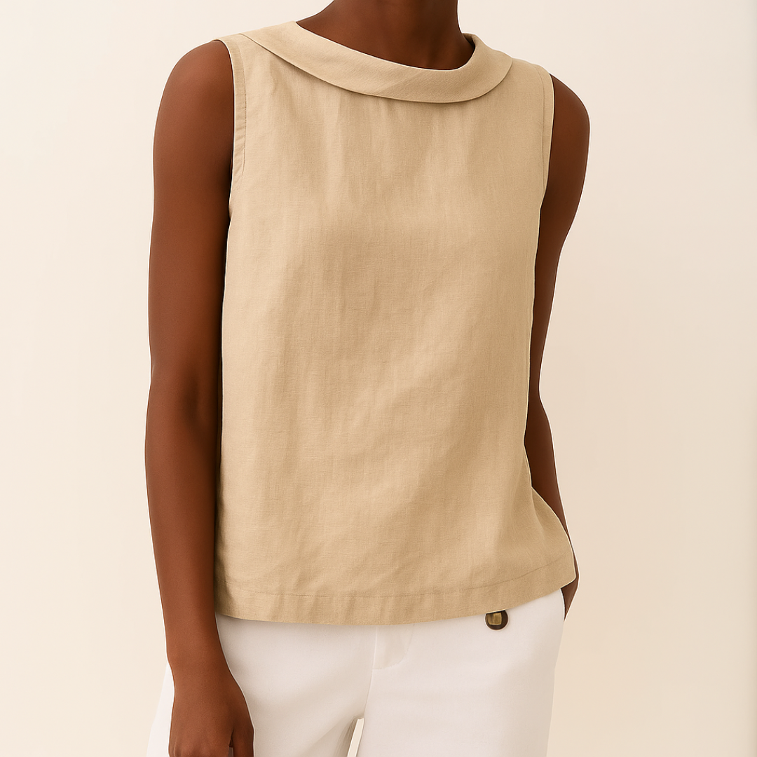 Talia | Sleeveless Elegant Top