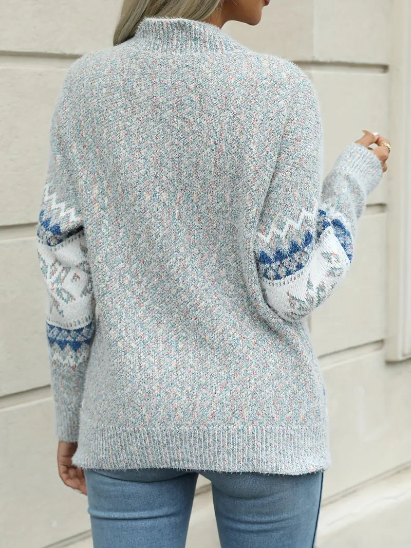 Talia | Icelandic Patterned Sweater