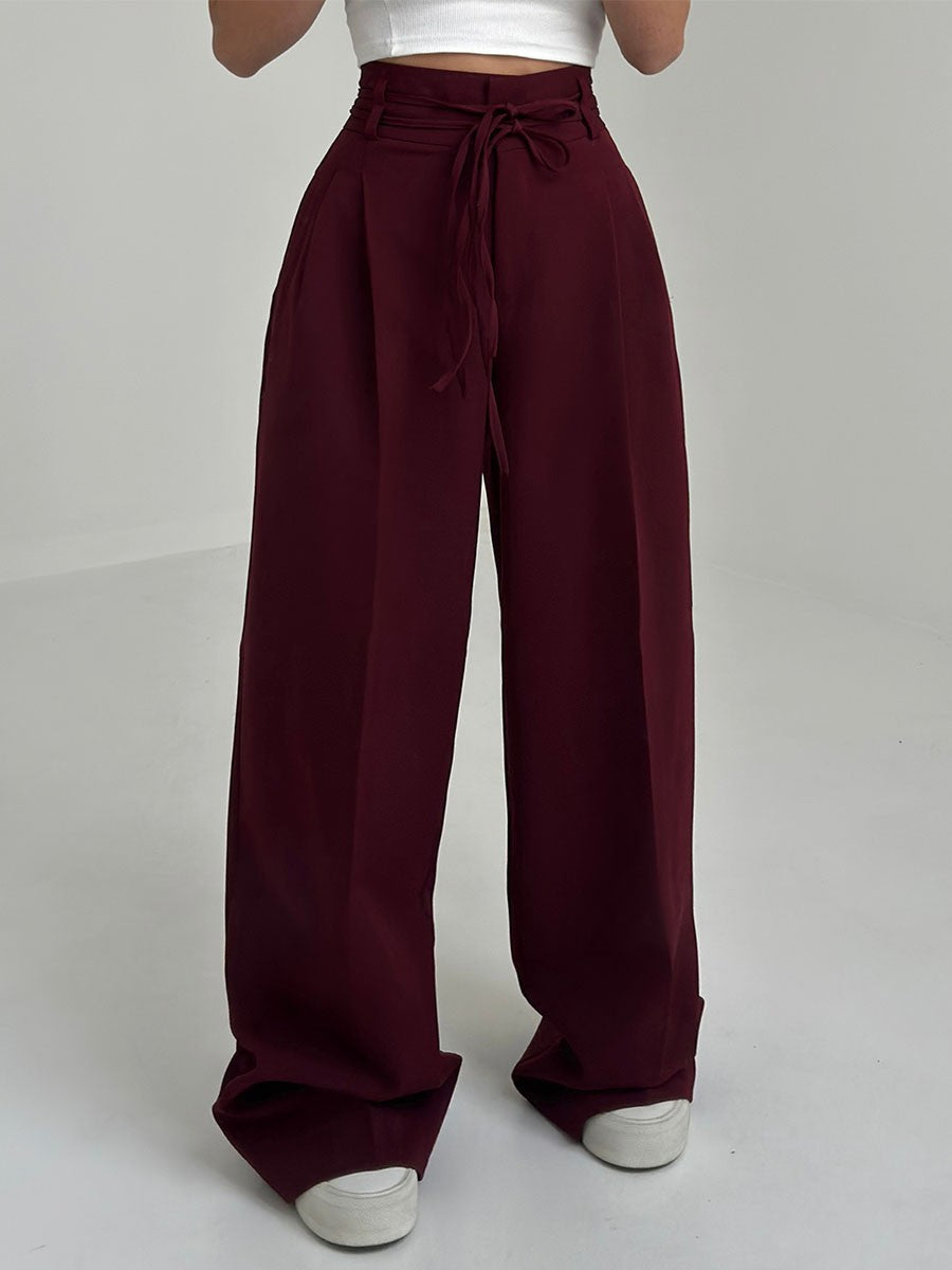 Talia | High-Waisted Trousers with Wide Legs