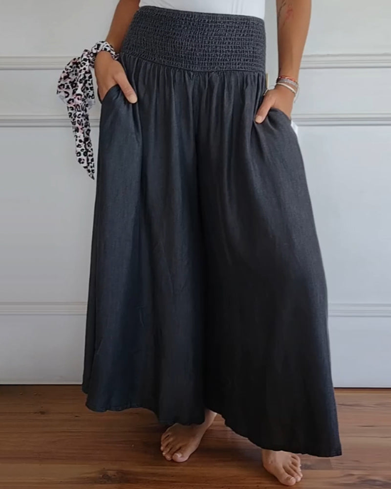 Talia | Comfy Wide-Leg Trousers