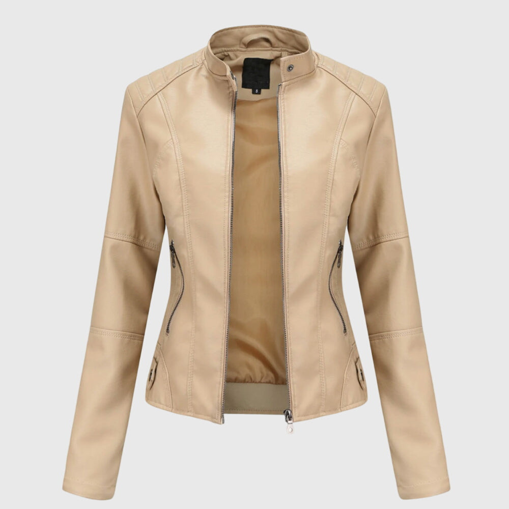 Talia | Stylish Leather Jacket for Women